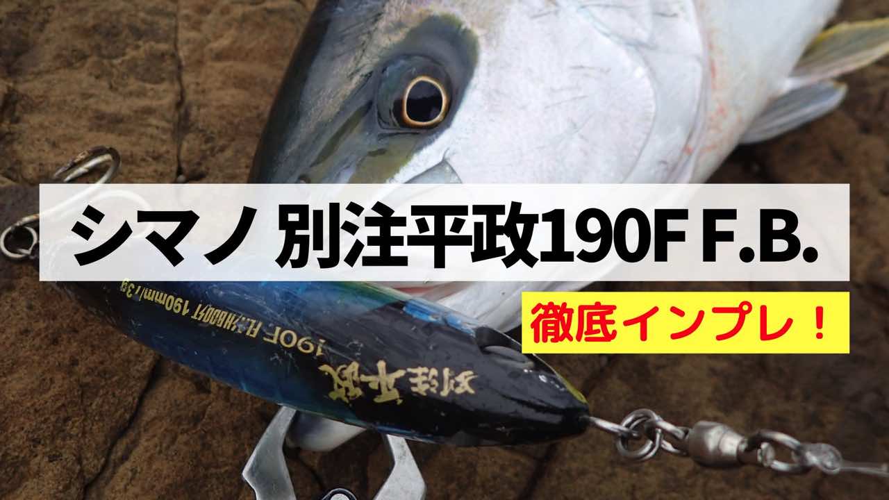 オシア 別注平政 190F フラッシュブースト[XU-B19V] | トップ